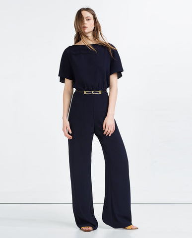 BELTED JUMPSUIT