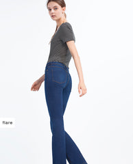 "ESSENTIAL FIT" FLARED SKINNY JEANS - Fank 